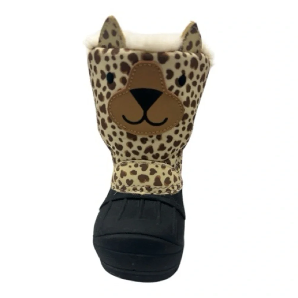 Cat & Jack Leopard Print Infant  Boots